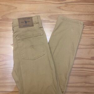 U.S. Polo Assn. Kids khaki Denim Pants